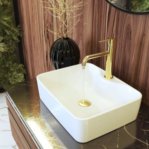 Granitan Bateria umywalkowa Kivo gold