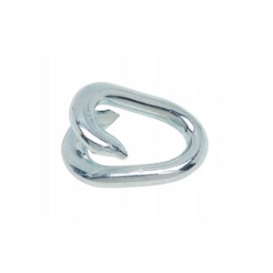 Ogniwo łączące ocynkowane, średnica 3 mm, do łączenia łańcuchów i pętli.