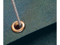 Oczka do plandeki mosiądz 9x19mm 15szt. Oczka do plandeki mosiądz 9x19mm 15szt.