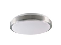 Goldlux Plafon BENEDYKT okrągły 2xE27 20W śr. 33 cm srebrny