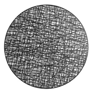 Splendid Podkładka dekoracyjna KREIST 38 cm czarna