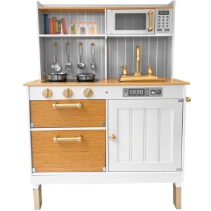 Kuchnia dla dzieci LittleChef brązowa