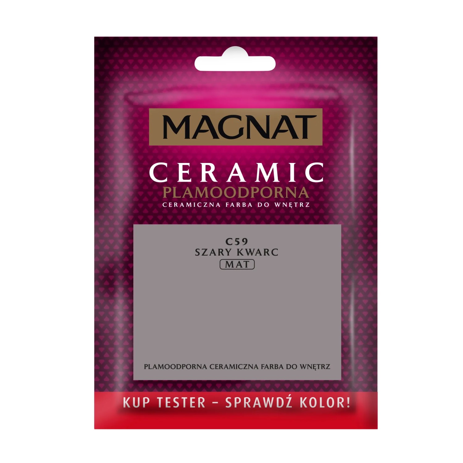 MAGNAT Ceramic Tester farby szary kwarc 30 ml