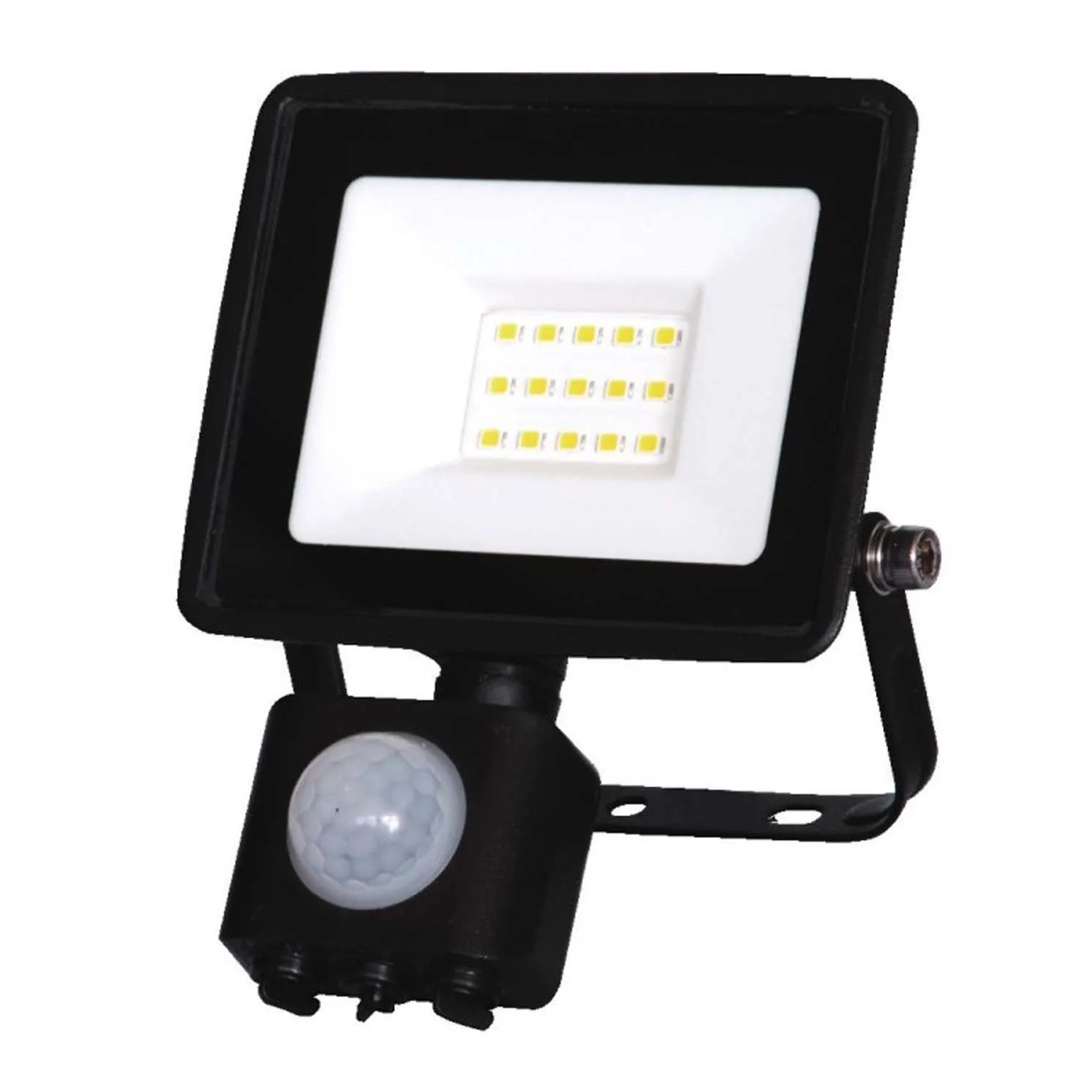 Düwi Naświetlacz LED floodlight SLIM G9 z cz. ruchu 10W 4000K 920lm IP44 czarny
