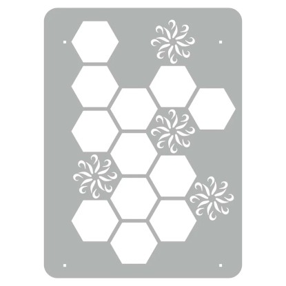 Szablon dekoracyjny XXL 607 IMPRESIONS 60 x 44