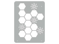 Szablon dekoracyjny XXL 607 IMPRESIONS 60 x 44