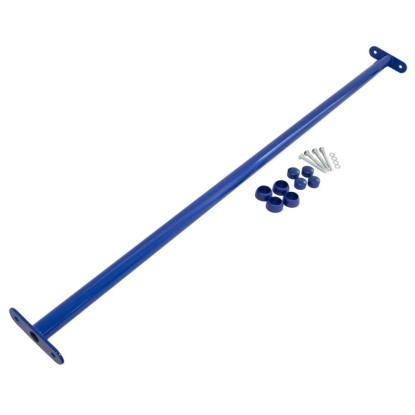 4IQ Drążek metalowy niebieski dł. 125 cm, fi 32 mm