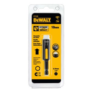 Klucz nasadowy DeWalt 10mm, Easy-Clean, do szybkiego czyszczenia, z kategorii klucze i zestawy kluczy.