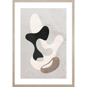 ARS LONGA Obraz ORGANIC SHAPE no.2 53 x 73 cm