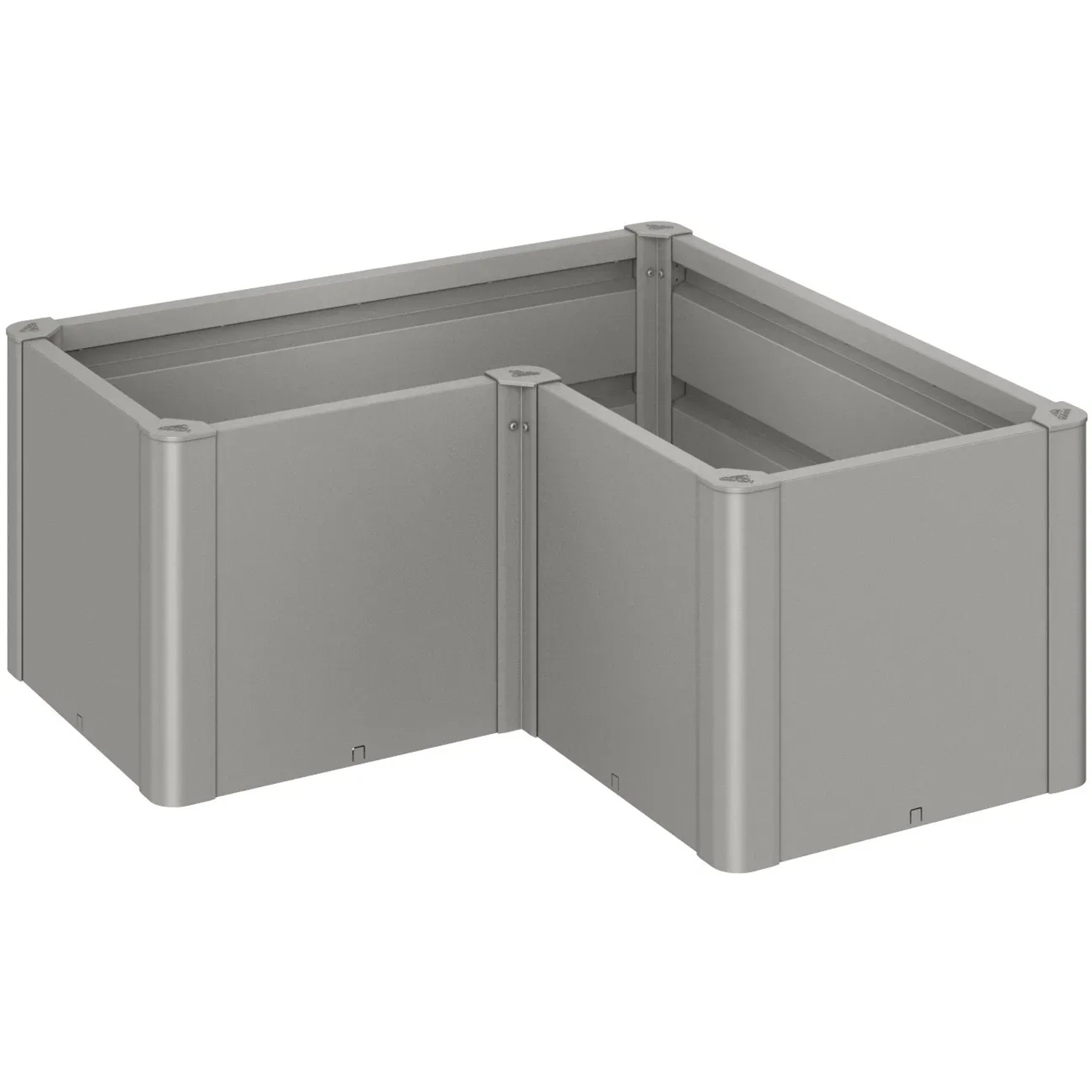 Biohort Kwietnik Belvedere Mini, L100, kwarc-szary metalik