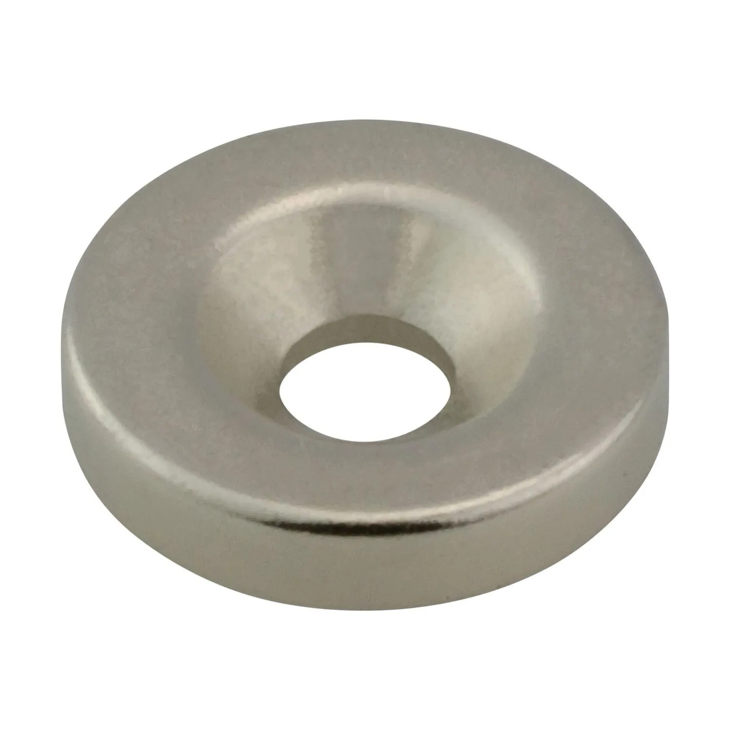 Metro Magnes neodymowy okragły z otworem 4 szt. 14 x 3 mm
