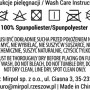 Instrukcje pielęgnacji poduszki na krzesło ogrodowe t.b.t.: Pranie, wybielanie, suszenie, prasowanie i czyszczenie chemiczne.