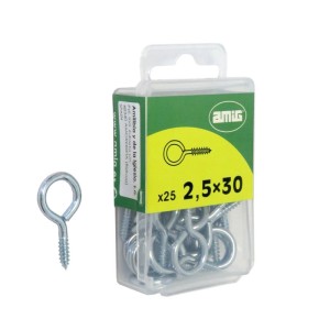 Agas Haczyk pełny cynkowany 25 szt. 0.25 × 3 mm