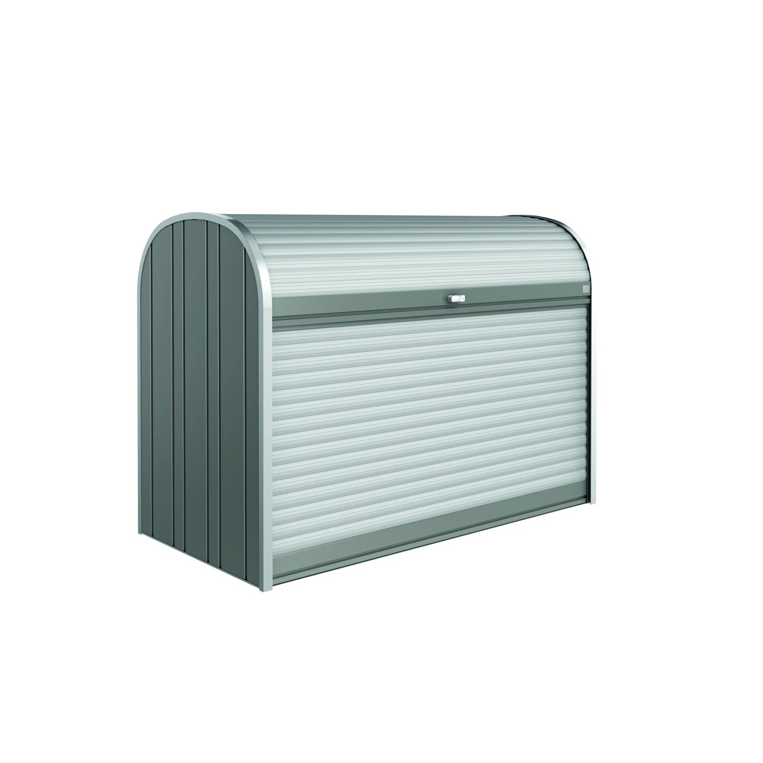 Biohort Garden Storage Box StoreMax 190 Quartz Grey Metallic