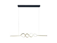 MiLAGRO Lampa wisząca LED Ancona 36W 4000K 2200lm czarna