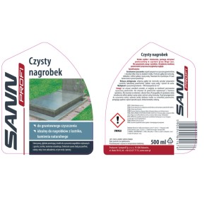 Sann Profi Środek Czysty nagrobek 500 ml