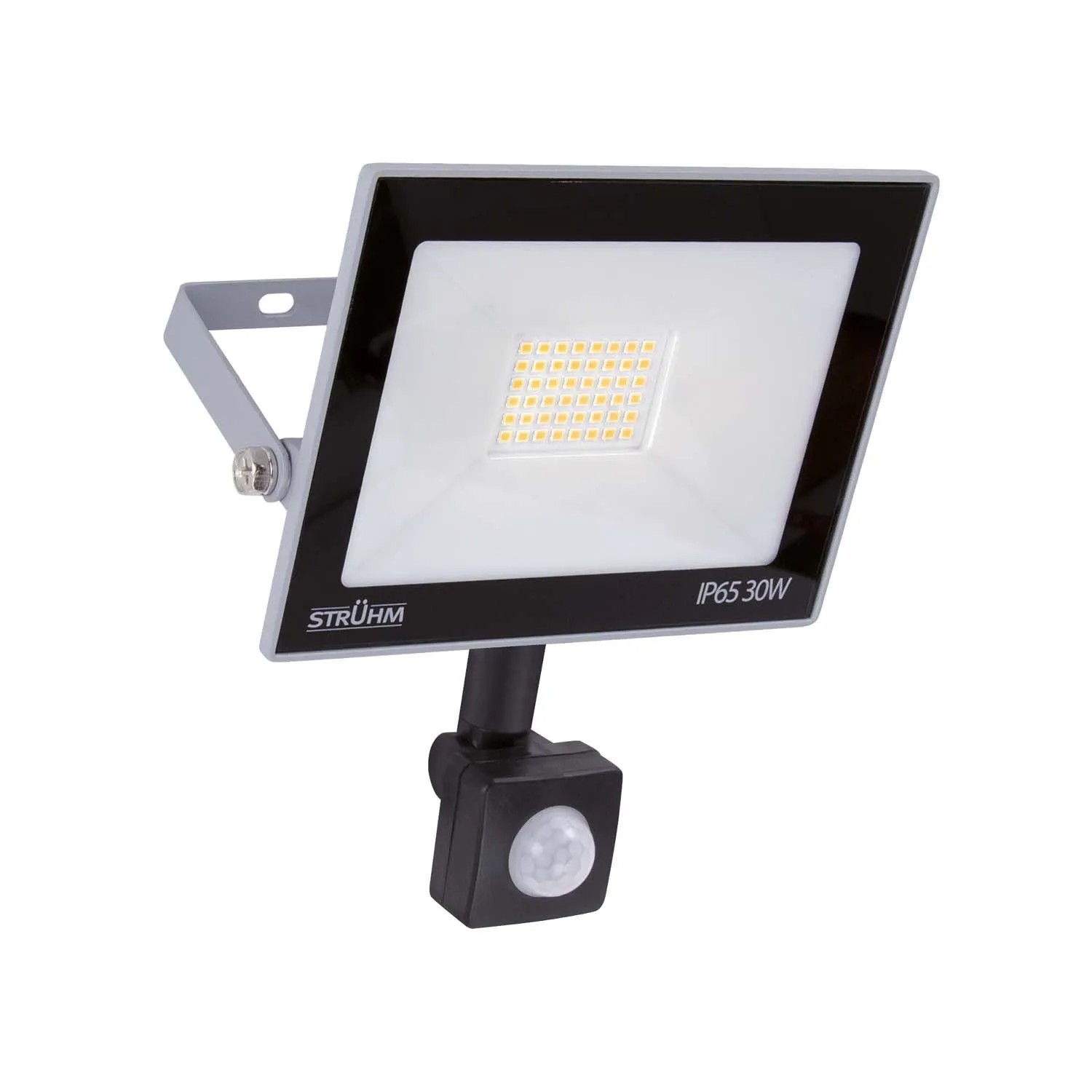 Struhm Naświetlacz z czuj. ruchu KROMA LED S 30W 4200K 2660lm IP65 szary