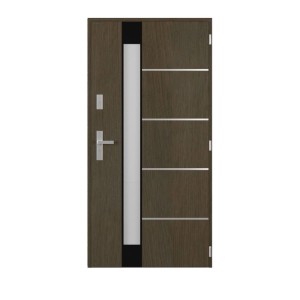 Wiśniowski Drzwi zewnętrzne TENDO LUSTRO Toffee 90P