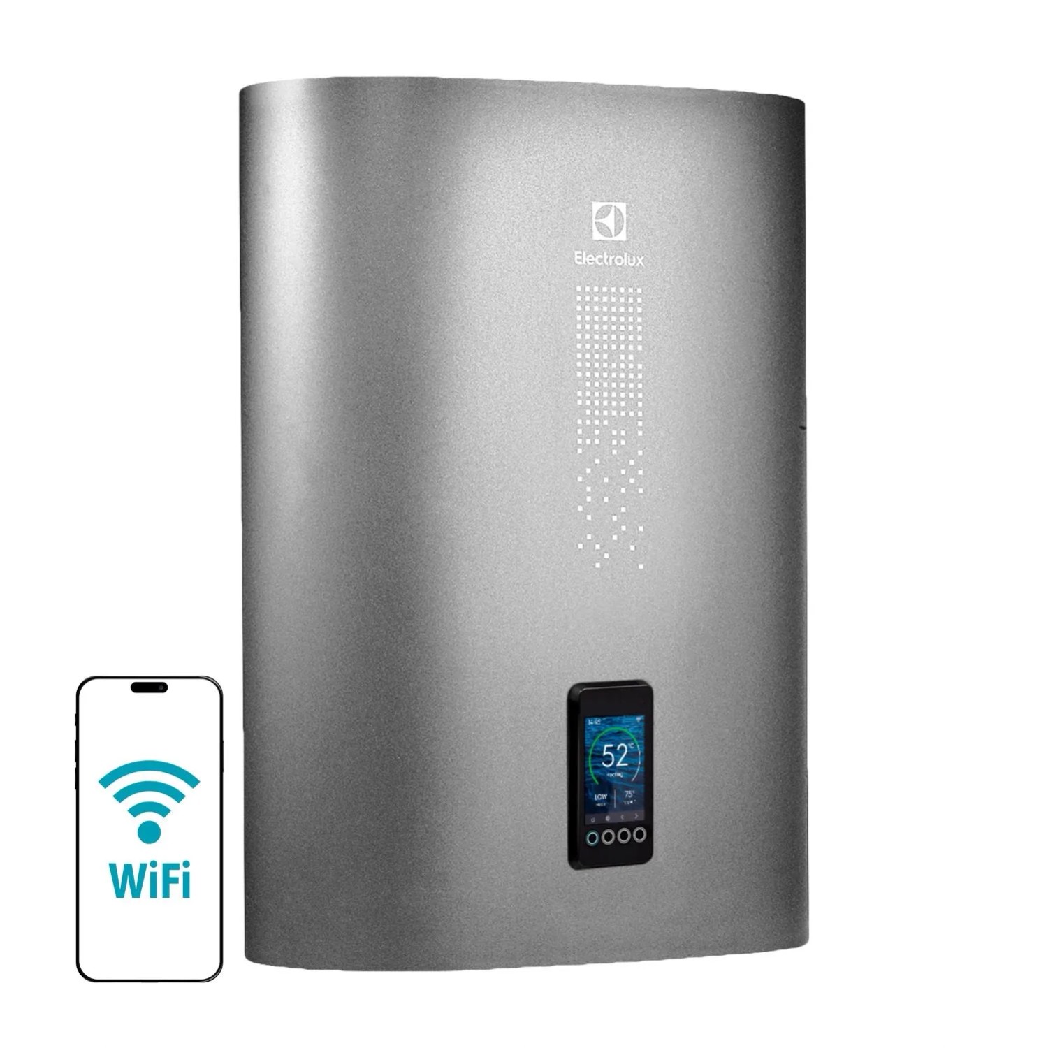 Electrolux Elektryczny podgrzewacz wody 30l akumulacyjny WIFI srebrny