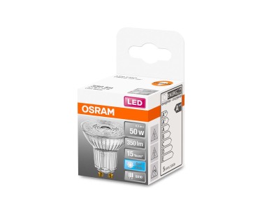 Bulb GU10 LED VALUE PAR16 50 - 4,3W - 36° - 4000K