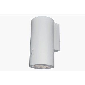 Biały okap ścienny t.b.t. do kuchni.