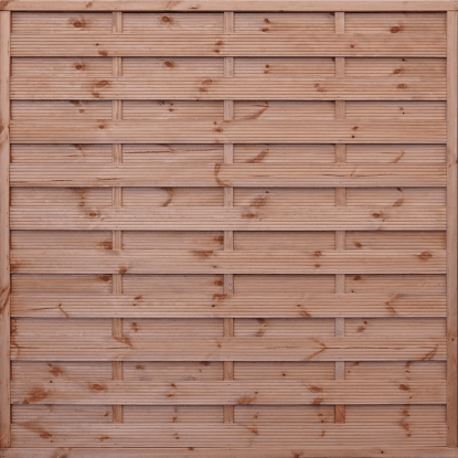 Płot szczelny Duo natural - 180 x 180 cm