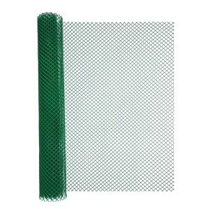 Zielona siatka do pnączy/siatka podtrzymująca rośliny w rolce, praktyczna pomoc ogrodnicza.