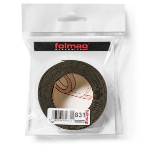 Rolka t.b.t. do mocowania płyt konstrukcyjnych i meblowych w przezroczystym opakowaniu.