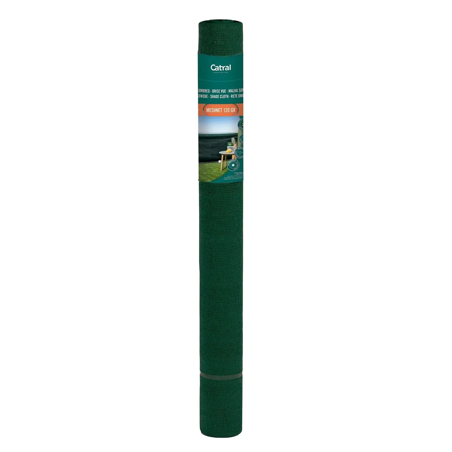 Mata cieniująca RECYNET PLUS zielona 120g/m2 - 2x10 m