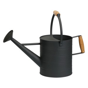 Konewka metalowa malowana szara - 3,5 l