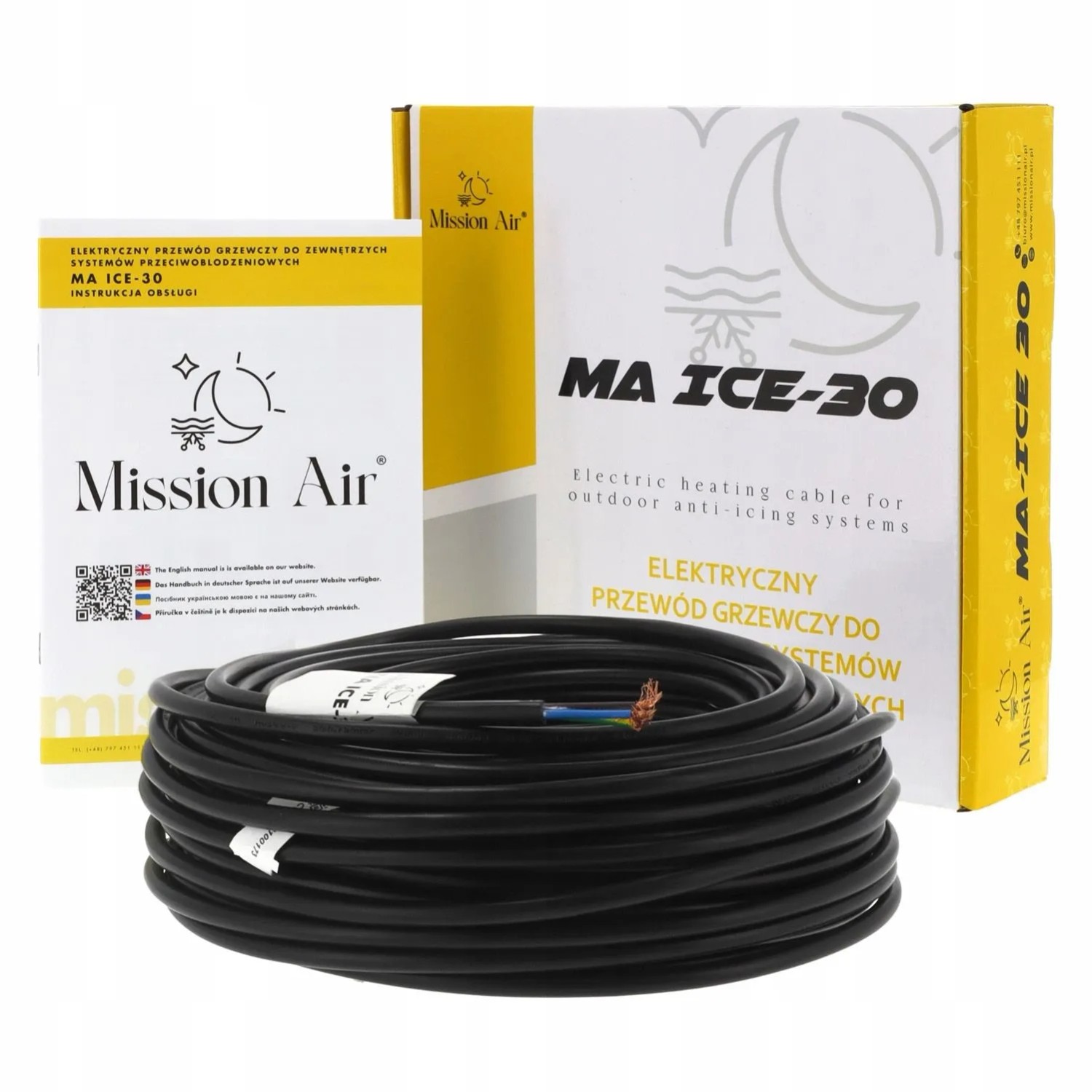 Mission Air Przewód grzejny ICE-30 W/M 49M