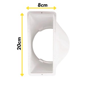Mission Air Adapter do rury klimatyzatora prostokątny śr. 13cm