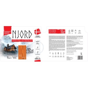 Impregnat Njord ekstremalny orzech 5l