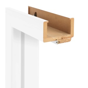 Szczegół biała ościeżnica drzwiowa (Ościeżnice drzwiowe) t.b.t.