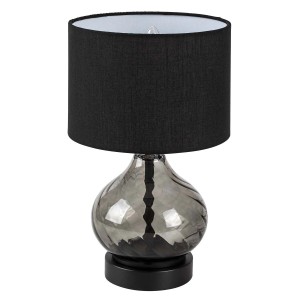 Rabalux Lampa stołowa PIRELO 1xE14 25W wys. 33cm dymna