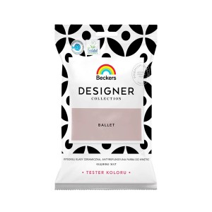 Beckers Designer Collection Farba do ścian Ballet, próbka koloru w torebce.