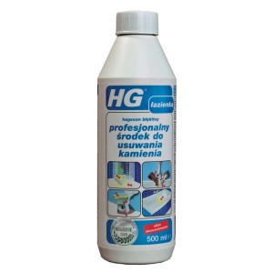 HG Środek do czyszczenia łazienek usuwający kamień, butelka 500 ml.