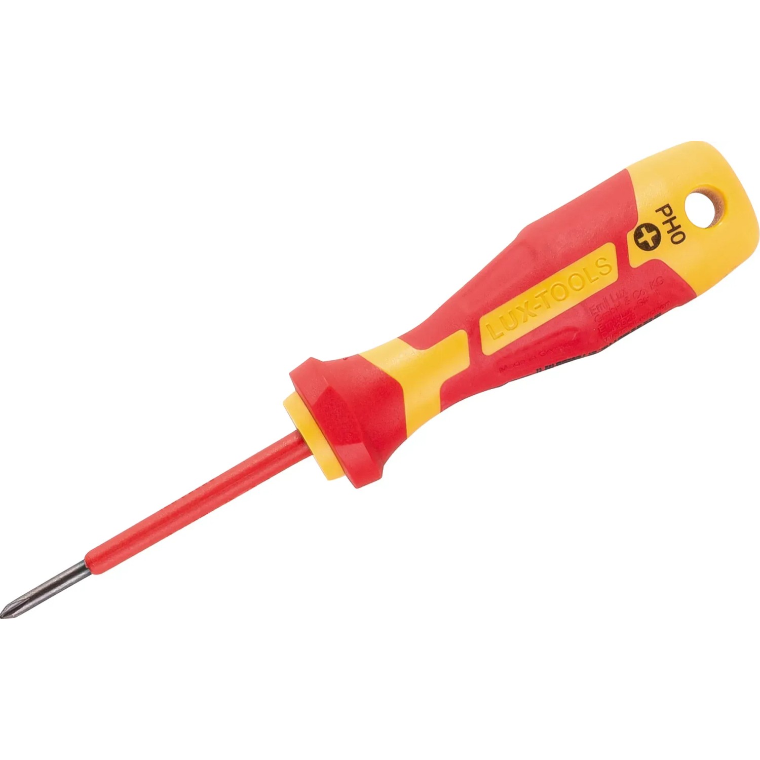 LUX-TOOLS Wkrętak VDE PH0 x 75 mm