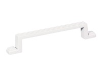 Schwinn Uchwyt meblowy biały półmatat rozstaw 128 mm