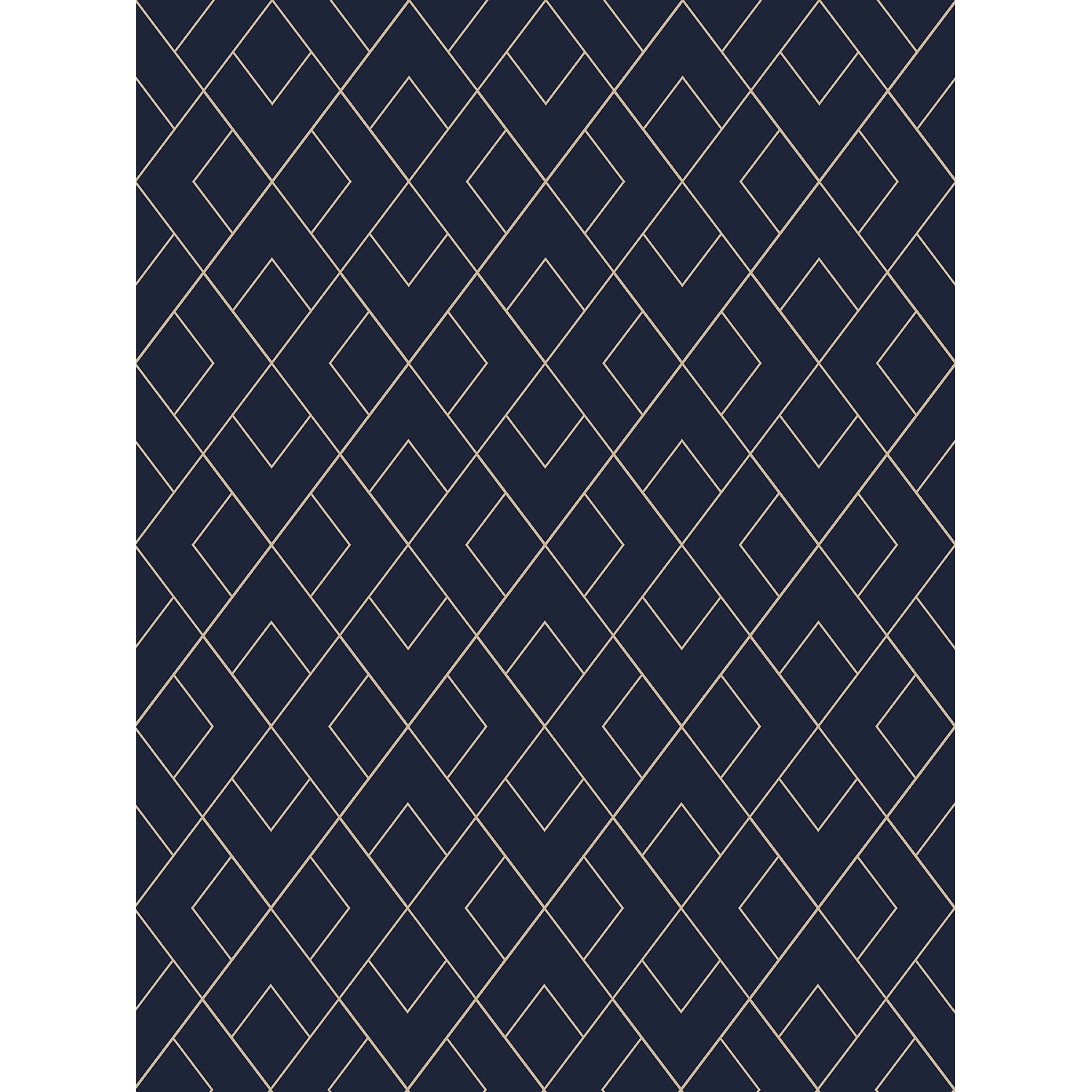 Direct H&G Dywan SOFIA geometria 120 x 160 cm ciemnoniebieski