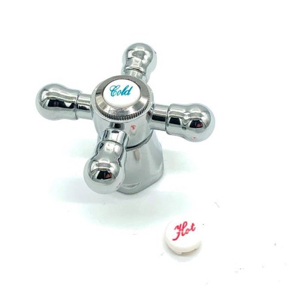 Fluvius Pokrętło retro metalowe