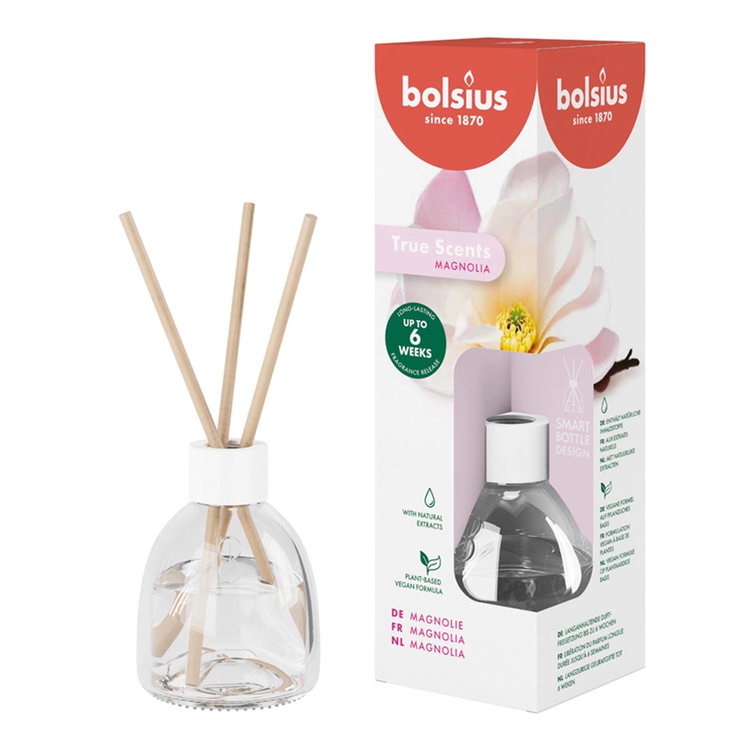 Bolsius dyfuzor zapachowy magnolia 60 ml
