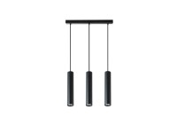 DPM Lampa wisząca 3x35W GU10 czarna DPM Lampa wisząca 3x35W GU10 czarna