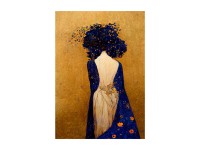 Obraz Canvas Silver ST676 Cobalt 70 x 100 cm