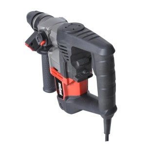 Szaroszary młot udarowy t.b.t. do wiercenia w kamieniu i betonie.