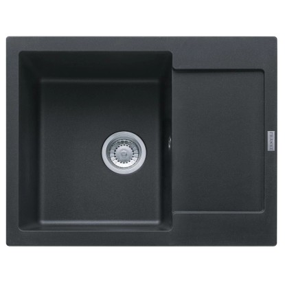 Franke Zlew 1-kom. z ociekaczem MRG 611-62, onyx 62 x 50 cm