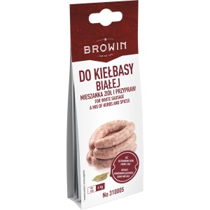 Browin mieszanka przypraw do kiełbasy białej, opakowanie 4 kg.