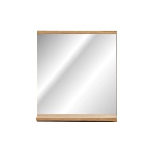 Kwadratowe lustro w drewnianej ramie. Kategoria: Lustra.