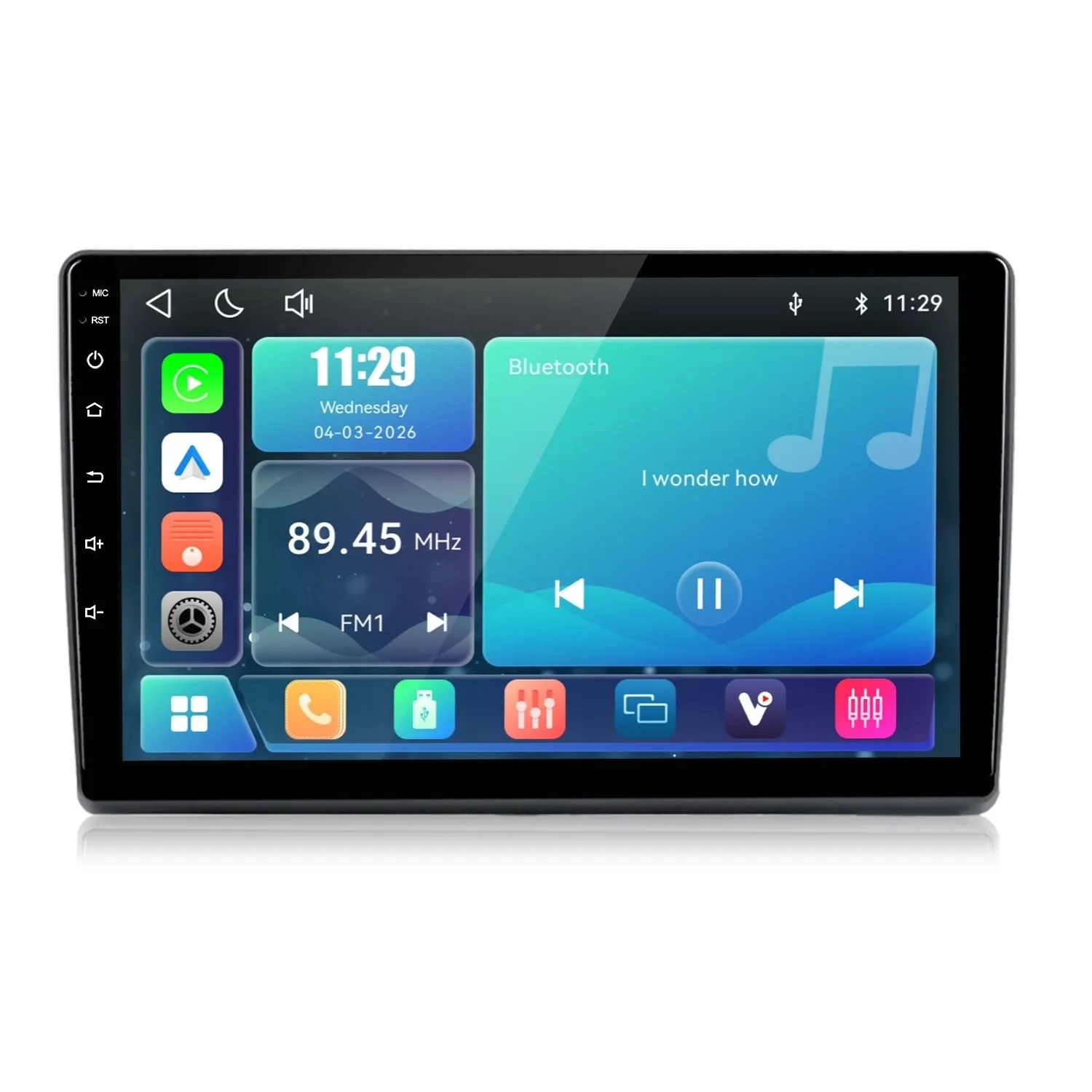 Junsun Radio Samochodowe Do Citroen Jumper Peugeot Boxer 2007-2023 Fiat Ducato 2006-2023 Linux