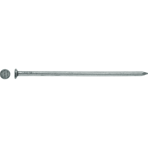 LUX Gwoździe stalowe z płaską główką, 4,2x120mm, surowe, 1kg, do konstrukcji drewnianych.